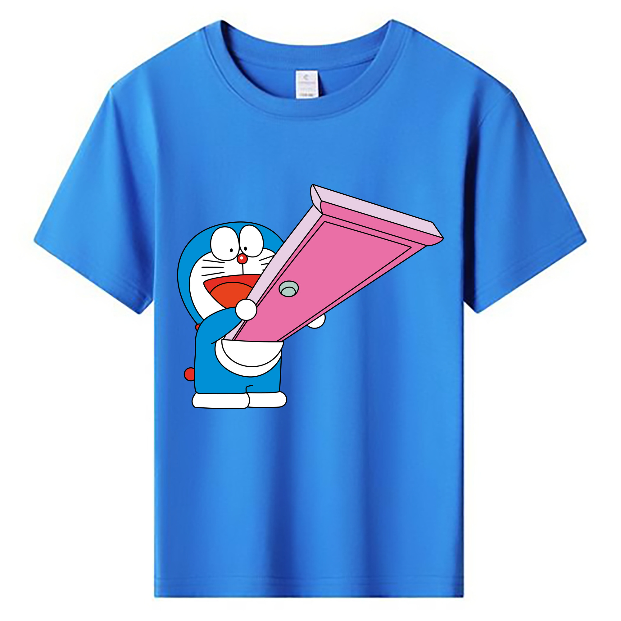 （画像用） ドラえもん Doraemon 綿100％キッズTシャツ（フロントプリント）